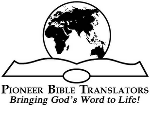PIONEER BIBLE TRANSLATORS BRINGING GOD'S WORD TO LIFE! logo