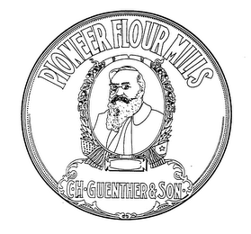 PIONEER FLOUR MILLS C. H. GUENTHER & SON logo