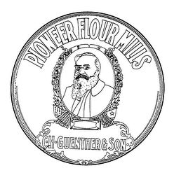 PIONEER FLOUR MILLS C.H. GUENTHER & SON logo