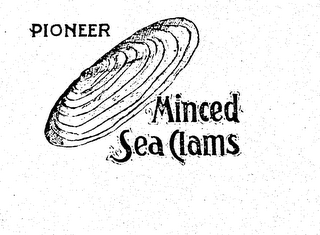 PIONEER MINCED SEA CLAMS logo