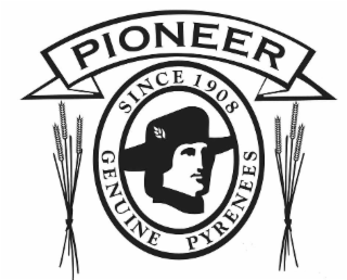 PIONEER SINCE 1908 GENUINE PYRENEES
