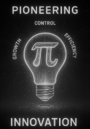 PIONEERING INNOVATION GROWTH CONTROL EFFICIENCY logo
