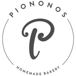 PIONONOS P HOMEMADE BAKERY logo