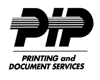 PIP PRINTING AND DOCUMENT SERVICES logo