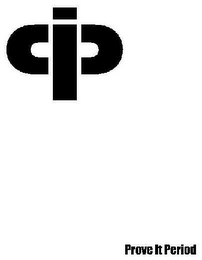 PIP PROVE IT PERIOD logo