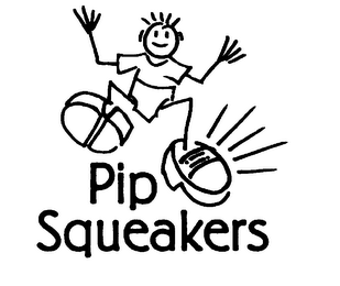 PIP SQUEAKERS logo