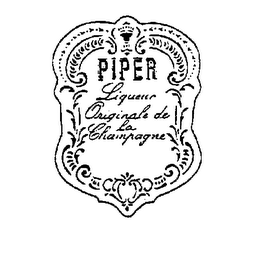 PIPER LIQUEUR ORIGINALE DE LA CHAMPAGNE logo