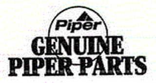 PIPER PIPER GENUINE PARTS logo