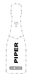 PIPER PIPER-HEIDSIECK MASION FONDEE EN 1785 logo