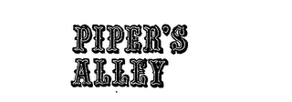 PIPER'S ALLEY logo