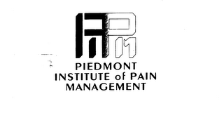 PIPM PIEDMONT INSTITUTE OF PAIN MANAGEMENT logo
