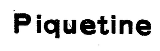 PIQUETINE logo