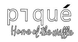 PIQUÉ HOME OF THE WAFFLE logo
