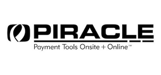 PIRACLE PAYMENT TOOLS ONSITE + ONLINE logo