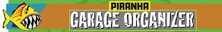 PIRANHA GARAGE ORGANIZER logo