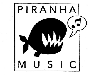PIRANHA MUSIC logo