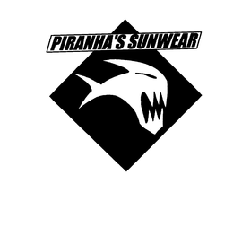 PIRANHA'S SUNWEAR logo