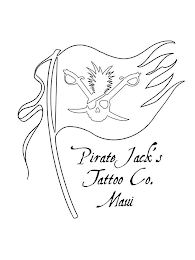 PIRATE JACK'S TATTOO CO. MAUI logo