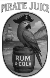 PIRATE JUICE RUM & COLA logo