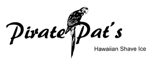 PIRATE PAT'S HAWAIIAN SHAVE ICE logo