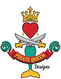 PIRATE QUEEN DESIGNS logo