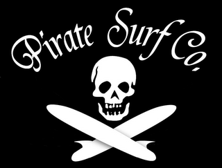 PIRATE SURF CO. logo