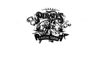 PIRATE'S AT COLOSSAL STUDIOS logo