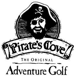 PIRATE'S COVE THE ORIGINAL ADVENTURE GOLF logo
