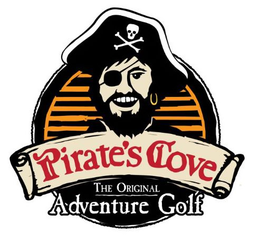 PIRATE'S COVE THE ORIGINAL ADVENTURE GOLF logo