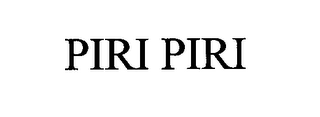PIRI PIRI logo