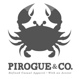 PIROGUE & CO. REFINED CASUAL APPAREL - WITH AN ACCENT logo
