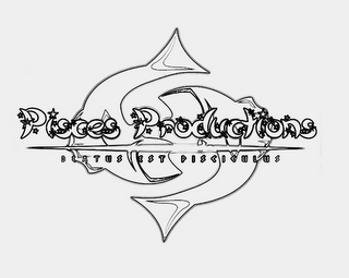 PISCES PRODUCTIONS BEATUS EST PISCICULUS logo