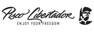 PISCO LIBERTADOR ENJOY YOUR FREEDOM logo