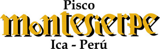 PISCO MONTESIERPE ICA - PERÚ logo