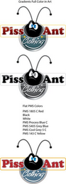 PISS ANT CLOTHING logo