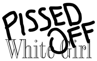 PISSED OFF WHITE GIRL logo
