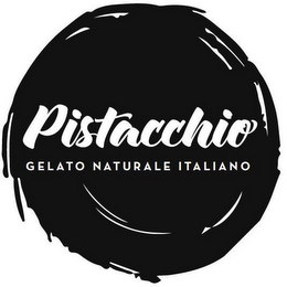 PISTACCHIO GELATO NATURALE ITALIANO logo