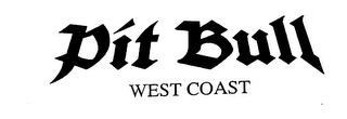PIT BULL WEST COAST logo