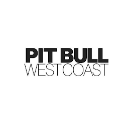 PIT BULL WEST COAST logo