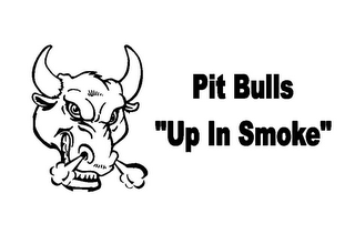 PIT BULLS "UP IN SMOKE" logo