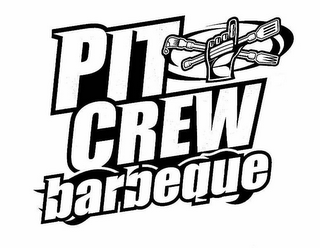 PIT CREW BARBEQUE logo