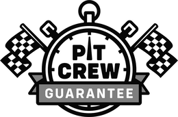 PIT CREW GUARANTEE logo