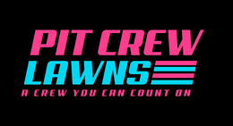 PIT CREW LAWNS logo