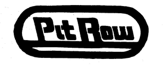 PIT ROW logo