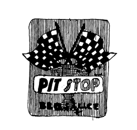 PIT STOP BBQ SAUCE logo