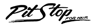PIT STOP FOR HAIR logo