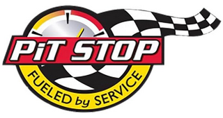 PIT STOP FUELED BY SERVICE logo