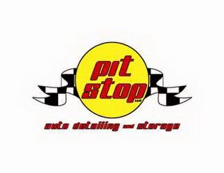PIT STOP LLC AUTO DETAILING AND STORAGE logo
