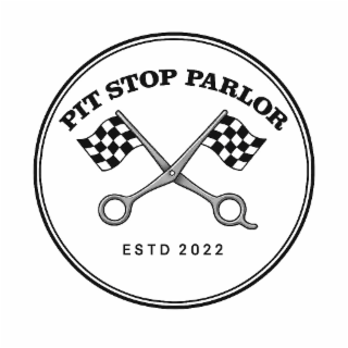 PIT STOP PARLOR ESTD 2022 logo