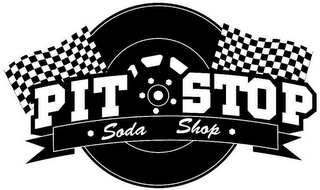 PIT STOP SODA SHOP logo